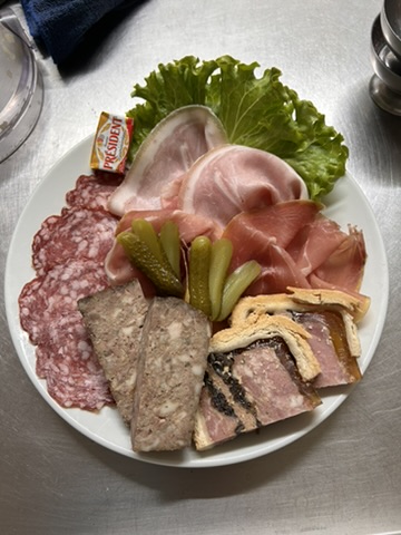 Assiette de charcuterie