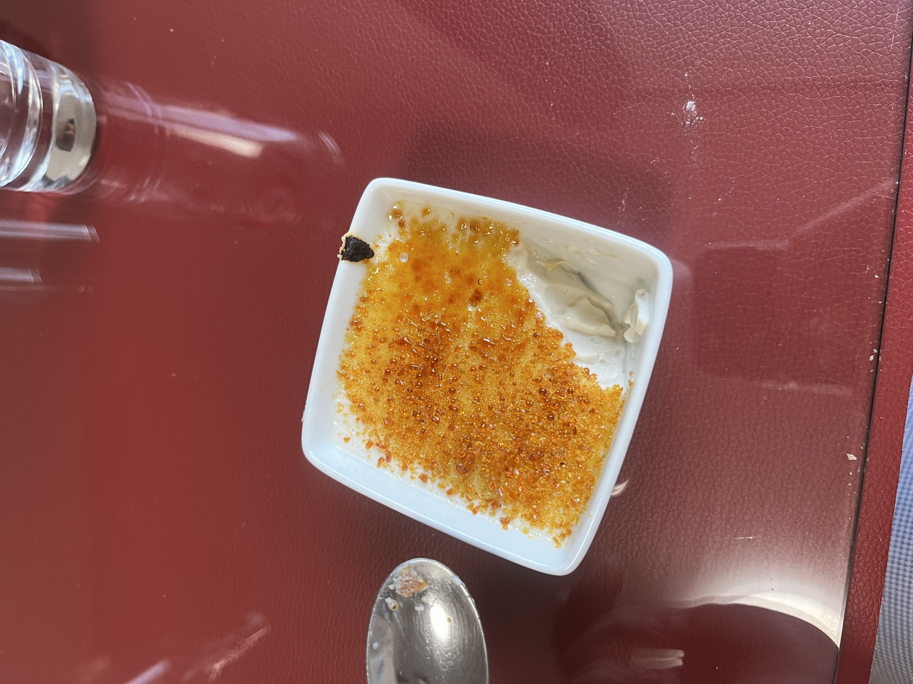Crème brûlée maison