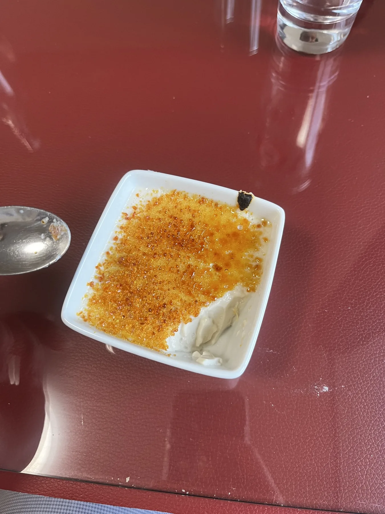 Crème brûlée maison
